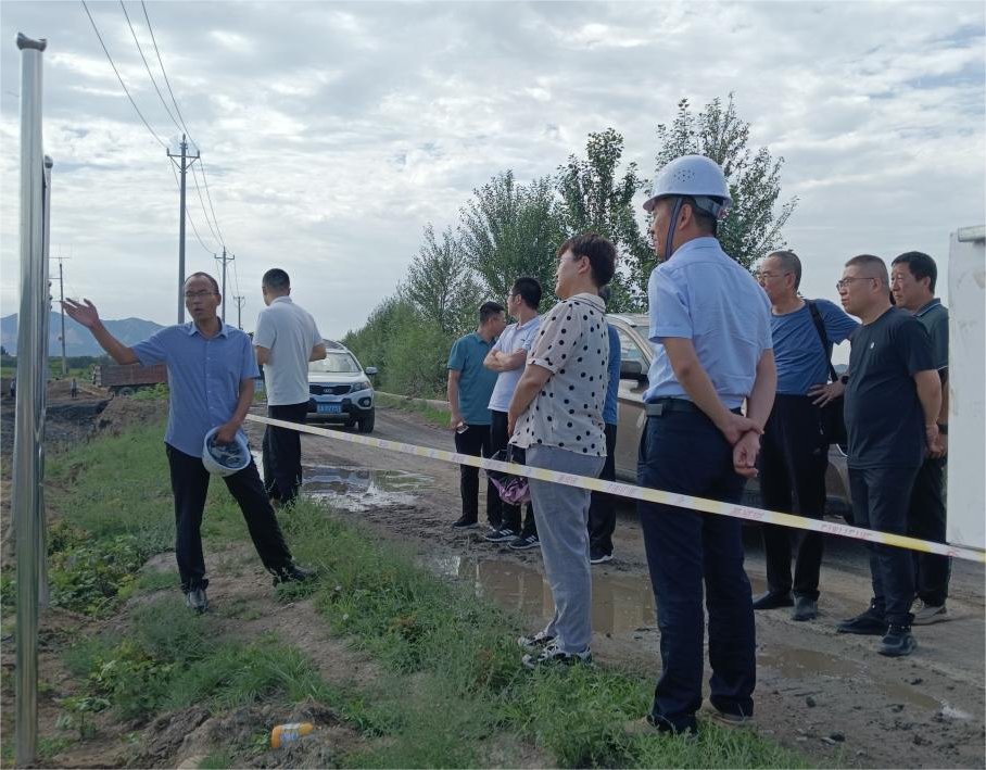 山西省水利廳對(duì)朔州市口泉河河道綜合治理與生態(tài)修復(fù)工程進(jìn)行質(zhì)量考核