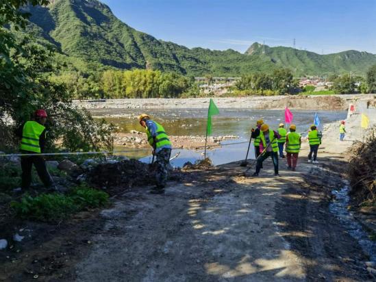 一線傳真 | 門頭溝青白口濕地2.5公里河道完成清理