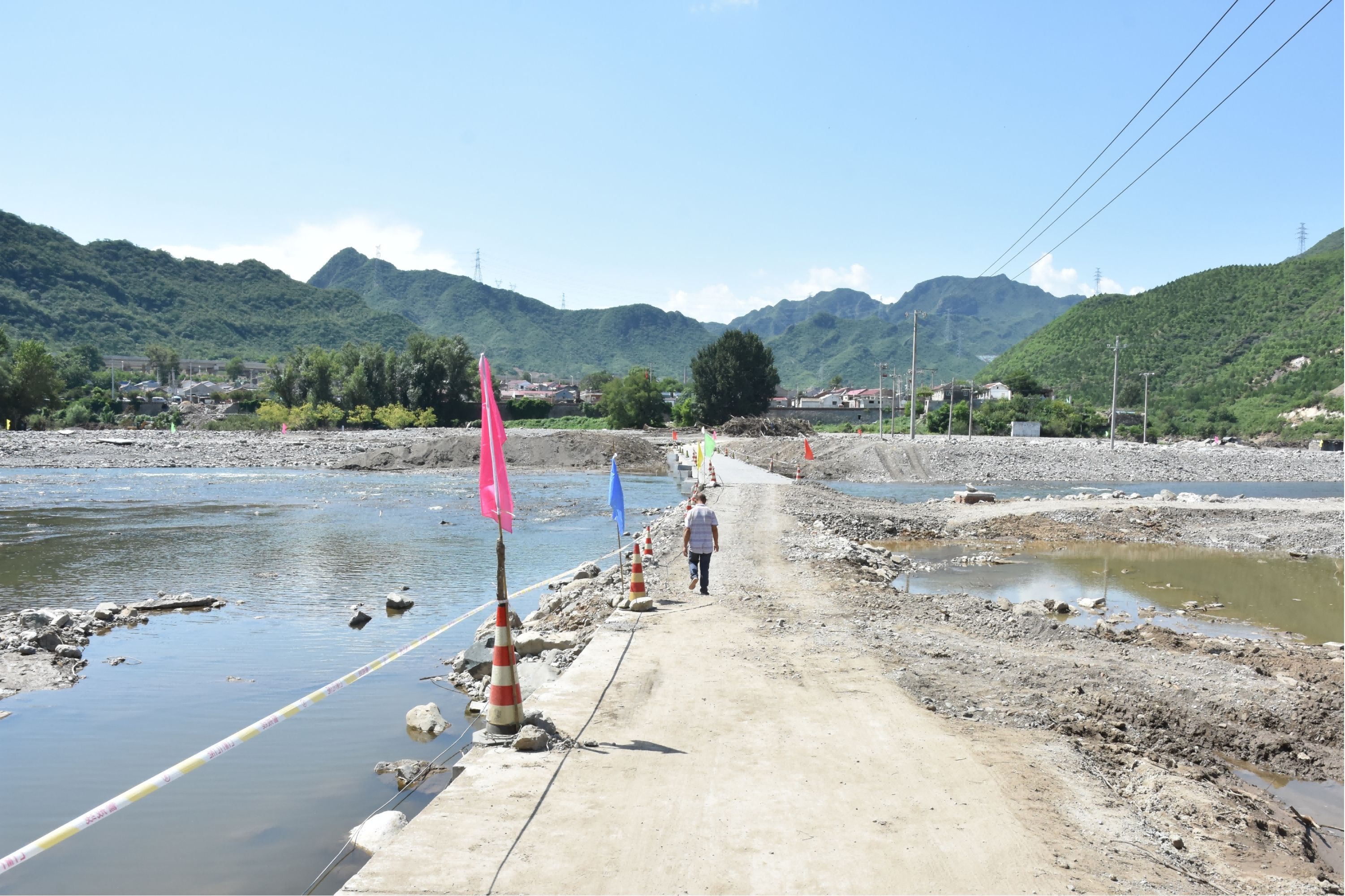 不辱使命，決戰(zhàn)決勝——永定河流域公司提前完成門頭溝河道應急清理任務